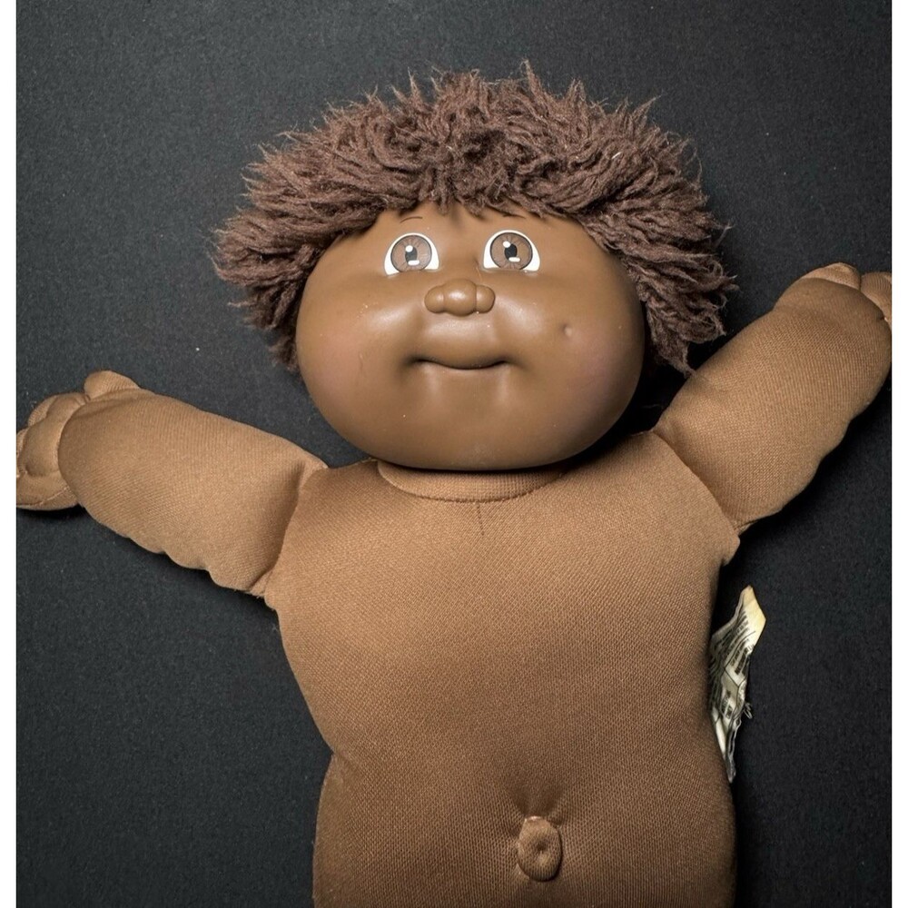 Vintage 80s CPK Cabbage Patch Kids DOLL African American Boy / Head Mold #3 - Picture 2 of 9